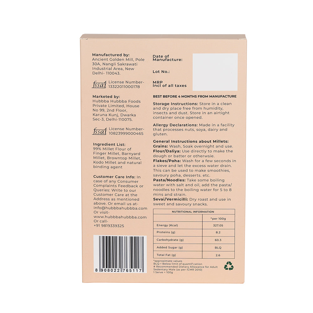 All In One Millet Flour