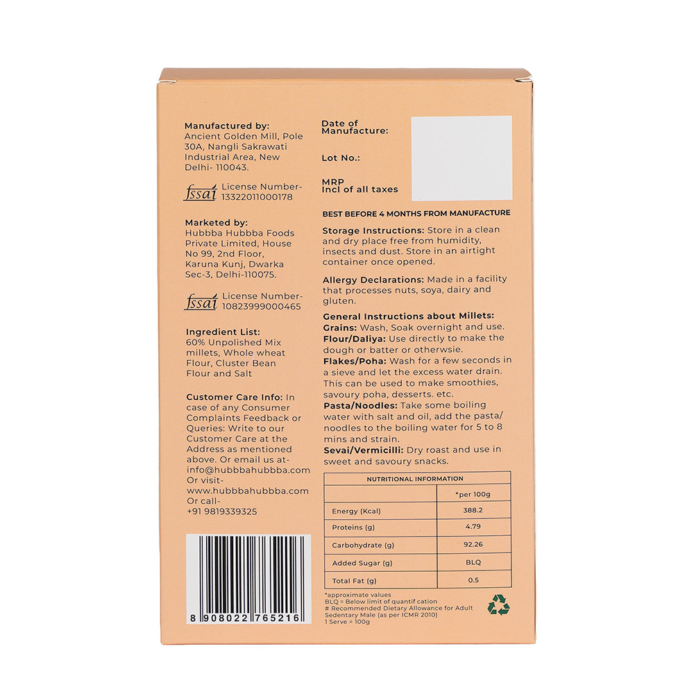Multi Millet Vermicelli