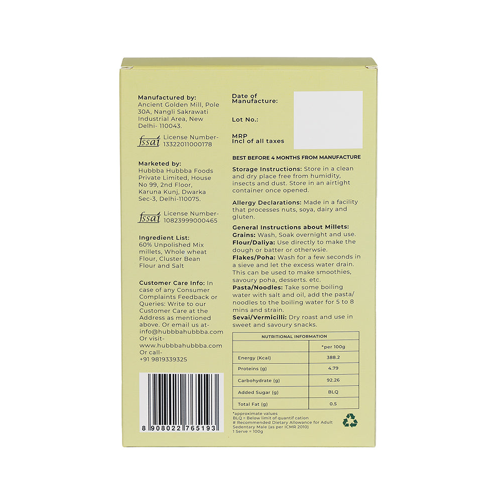 Multi Millet Noodles