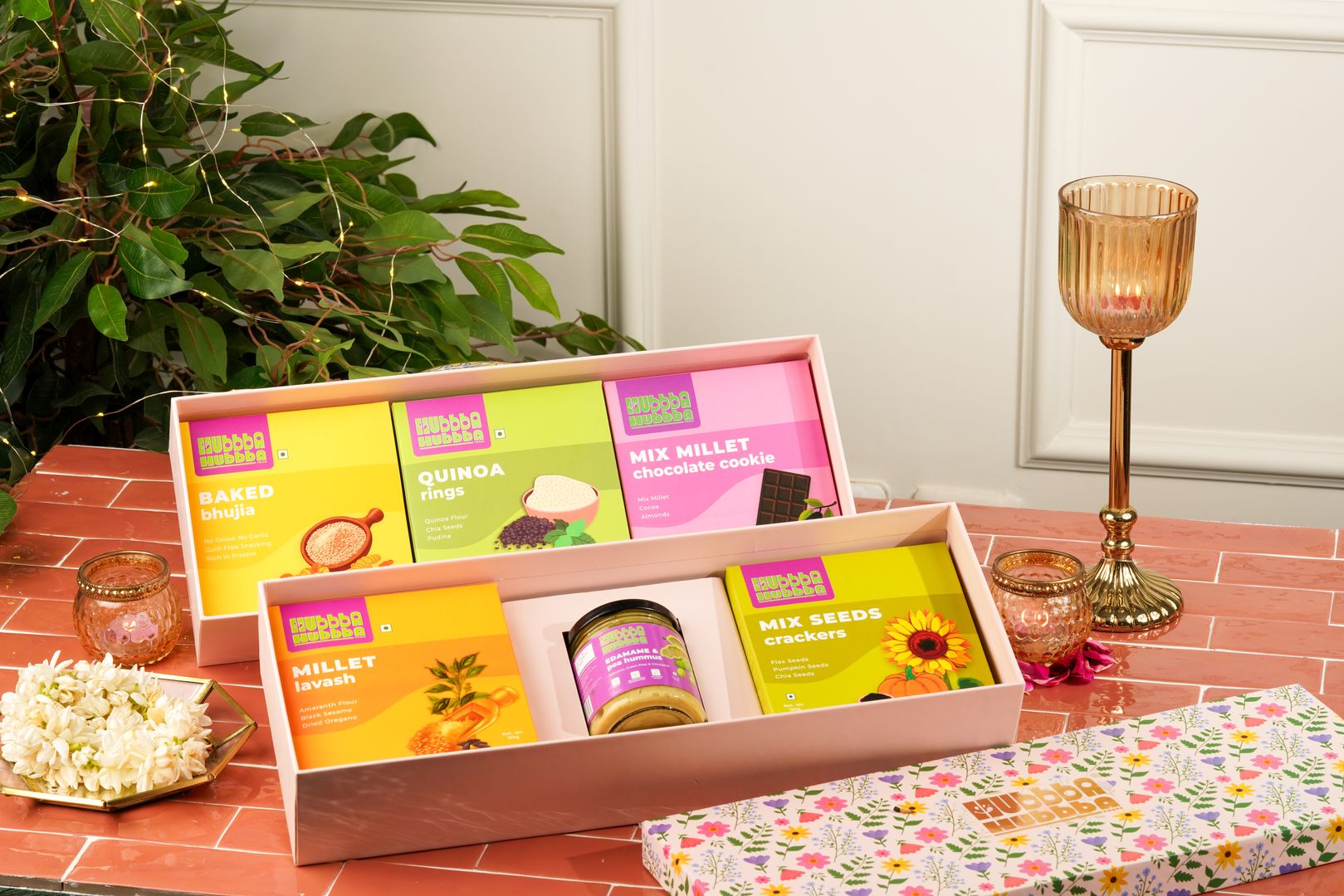 Hubbba Hubbba Multi Snack Gift Box (3 Snacks Combo)