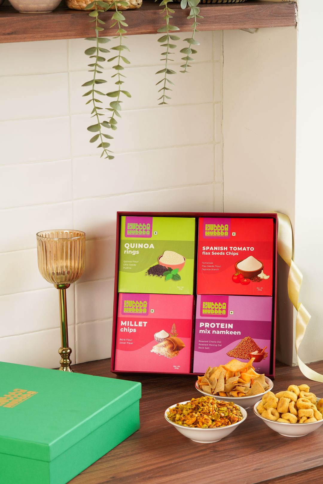 Hubbba Hubbba Snack box (4 Snacks Combo)