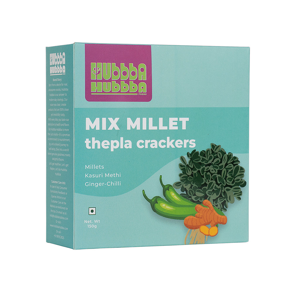 Mix Millet Thepla Crackers