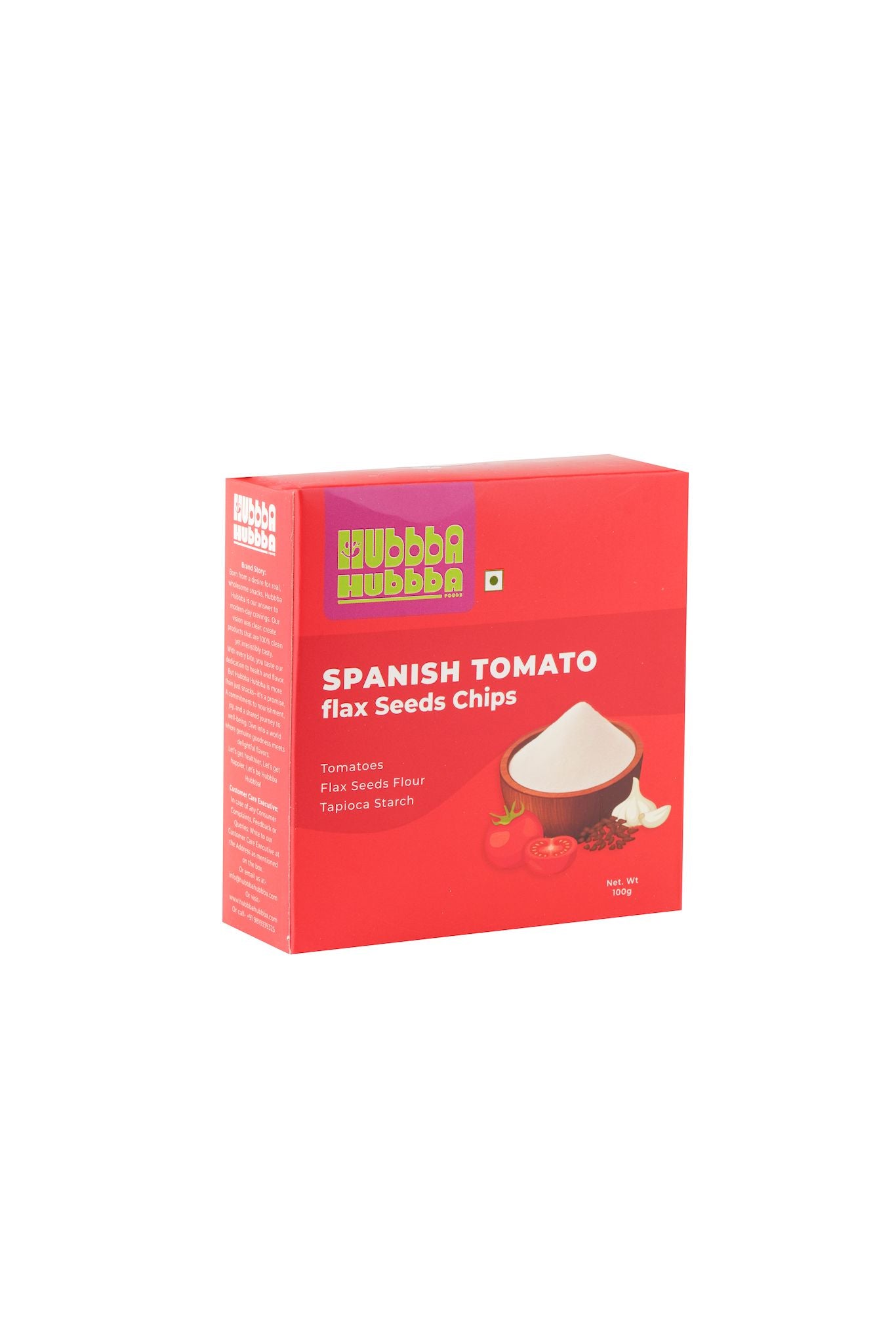 Spanish Tomato Flax Seed chips